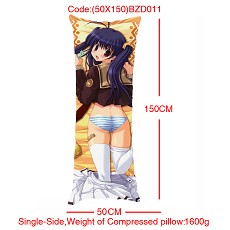 Anime MOERU girl single side pillow(50x150CM)