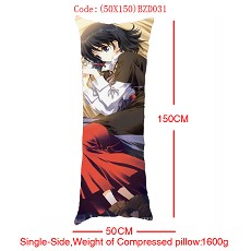 Anime MOERU girl single side pillow(50x150CM)