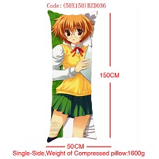 Anime MOERU girl single side pillow(50x150CM)