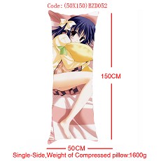 Anime MOERU girl single side pillow(50x150CM)