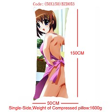 Anime MOERU girl single side pillow(50x150CM)