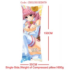 Anime MOERU girl single side pillow(50x150CM)
