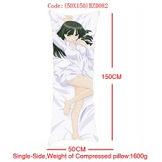 Anime MOERU girl single side pillow(50x150CM)