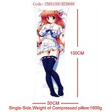 Anime MOERU girl single side pillow(50x150CM)