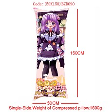 Anime MOERU girl single side pillow(50x150CM)