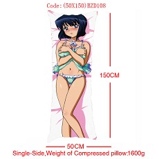 Anime MOERU girl single side pillow(50x150CM)