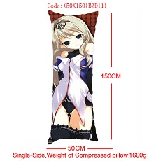 Anime MOERU girl single side pillow(50x150CM)