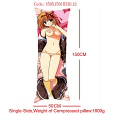 Anime MOERU girl single side pillow(50x150CM)