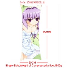 Anime MOERU girl single side pillow(50x150CM)