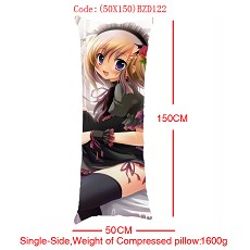 Anime MOERU girl single side pillow(50x150CM)