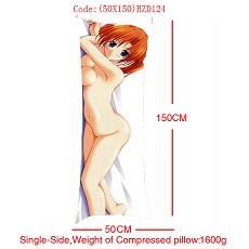 Anime MOERU girl single side pillow(50x150CM)