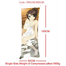 Anime MOERU girl single side pillow(50x150CM)