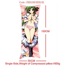 Anime MOERU girl single side pillow(50x150CM)