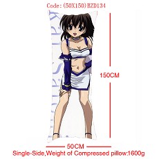 Anime MOERU girl single side pillow(50x150CM)