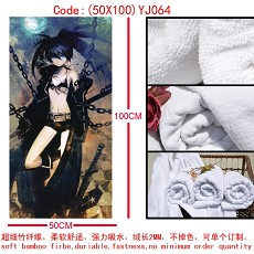 Black rock shooter towel(50x100CM)