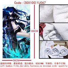 Black rock shooter towel(50x100CM)