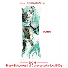 Hatsune Miku single side pillow(50X150CM)