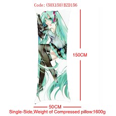 Hatsune Miku single side pillow(50X150CM)