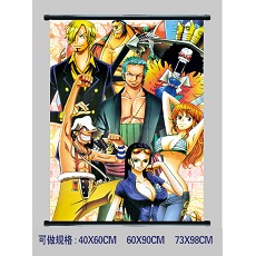 One piece wallscroll