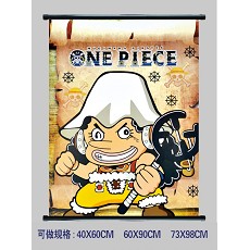 One piece wallscroll