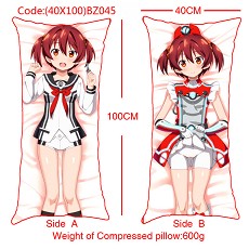 Anime sexy girl double sides pillow(40X100CM)