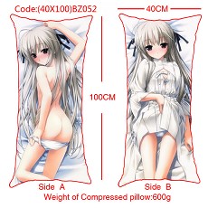 Anime sexy girl double sides pillow(40X100CM)