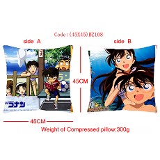 Detective conan double sides pillow(45X45CM)