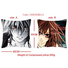 Vampire knight double sides pillow(45X45CM)