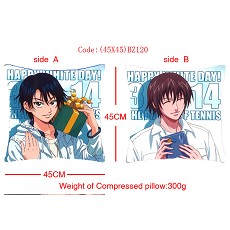 The prince of tennis double sides pillow(45X45CM)