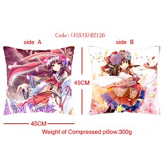 Touhou Project double sides pillow(45x45CM)