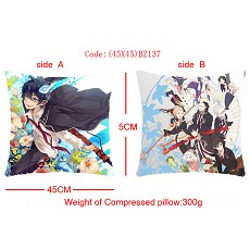 Ao no exorcist double sides pillow(45x45CM)