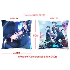 Ao no exorcist double sides pillow(45x45CM)