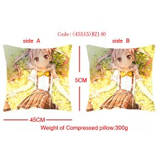 Puella Magi Madoka Magica double sides pillow(45x45CM)