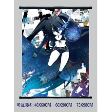 Black rock shooter wallscroll BH-1208