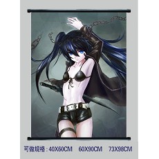 Black rock shooter wallscroll BH-1212