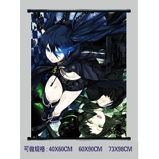 Black rock shooter wallscroll BH-1213