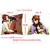 Hakuouki double sides pillow