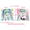 Hatsune Miku double sides pillow