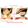 One piece double sides pillow