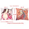 One piece double sides pillow