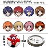 Magical Girl Lyrical Nanoha pins(8pcs a set)