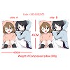 K-on double sides pillow(45X45CM)