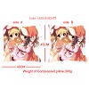 Anime double sides pillow(45X45CM)