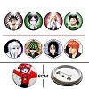 Bleach pins(8pcs a set)