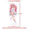 Anime MOERU girl single side pillow(50x150CM)