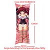 Anime MOERU girl single side pillow(50x150CM)