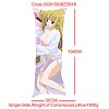 Anime MOERU girl single side pillow(50x150CM)