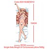 Anime MOERU girl single side pillow(50x150CM)