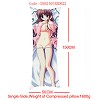 Anime MOERU girl single side pillow(50x150CM)