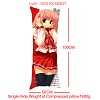 Anime MOERU girl single side pillow(50x150CM)